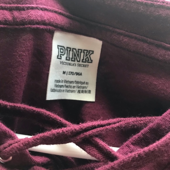 Victoria Secret Pink Crop Long Sleeve Medium - Picture 2 of 4